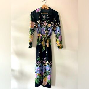 Zara M Floral maxi dress